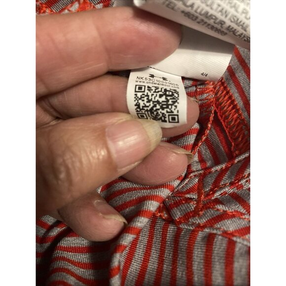 Under Armour Heat Gear Mens Polo Golf Shirt Loose Fit Short Sleeves Large Stripe - Picture 7 of 12